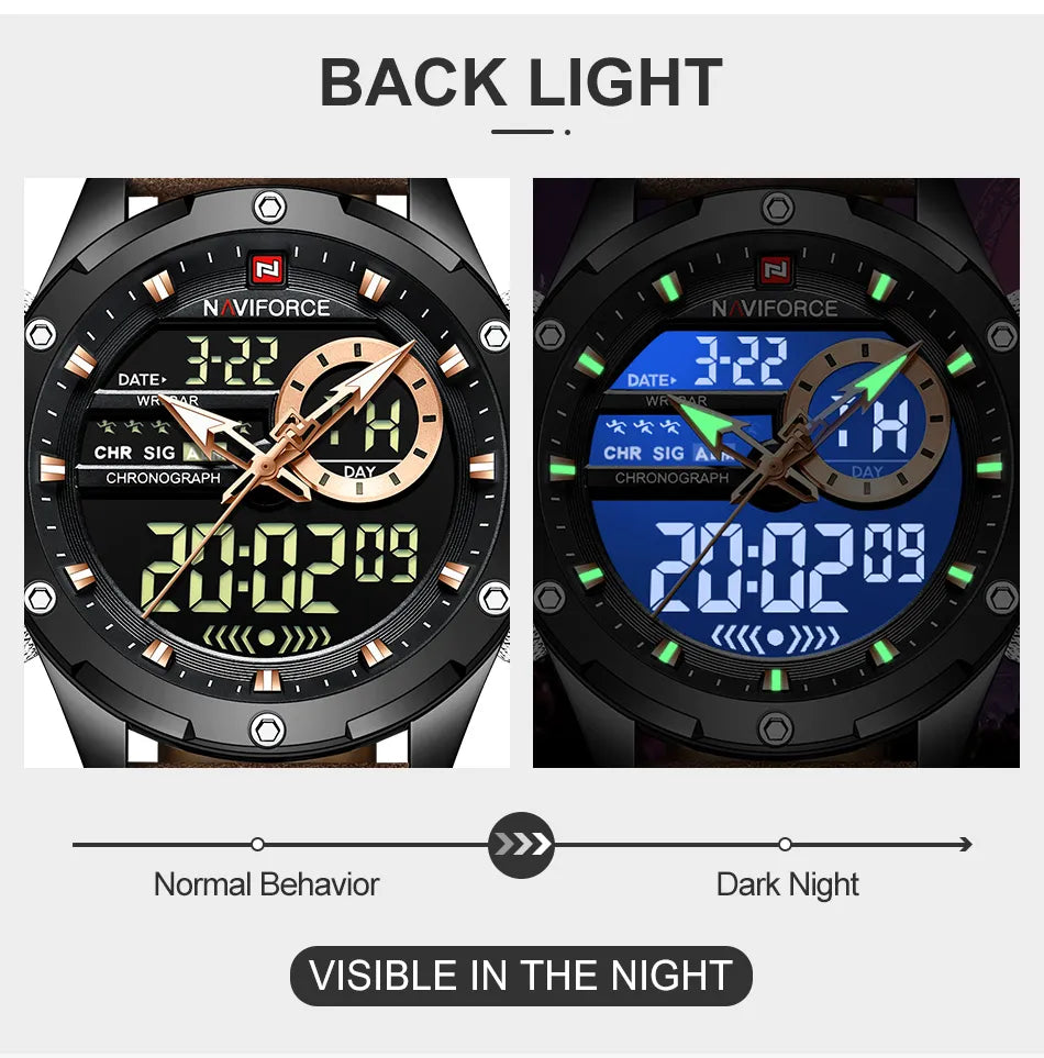 Relógio Militar Masculino NAVIFORCE