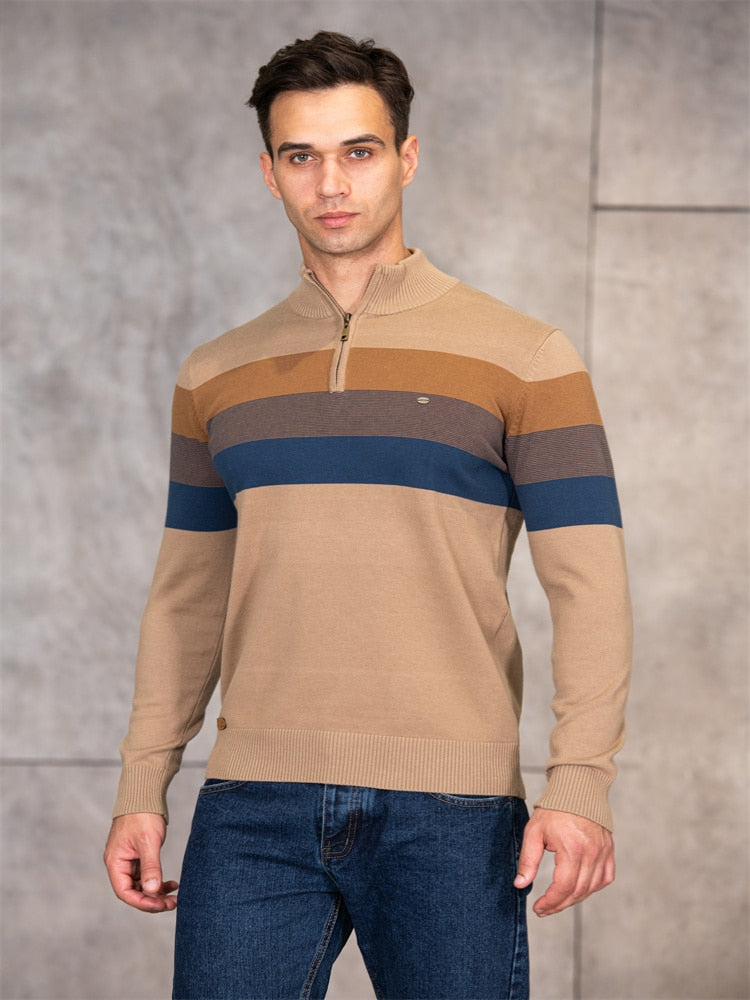 Suéter Pullover de Algodão